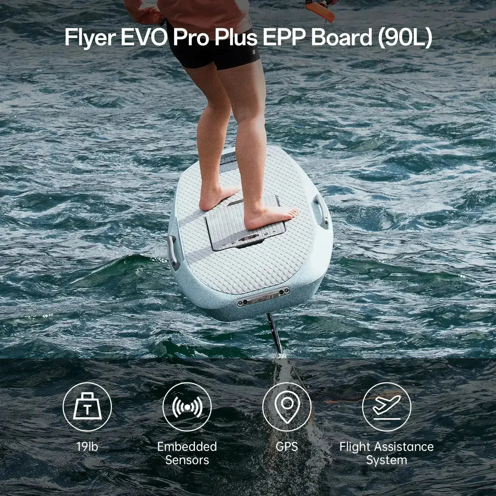 Waydoo Flyer EVO Pro Plus: Balanced Control eFoil for All Riders - Image 5