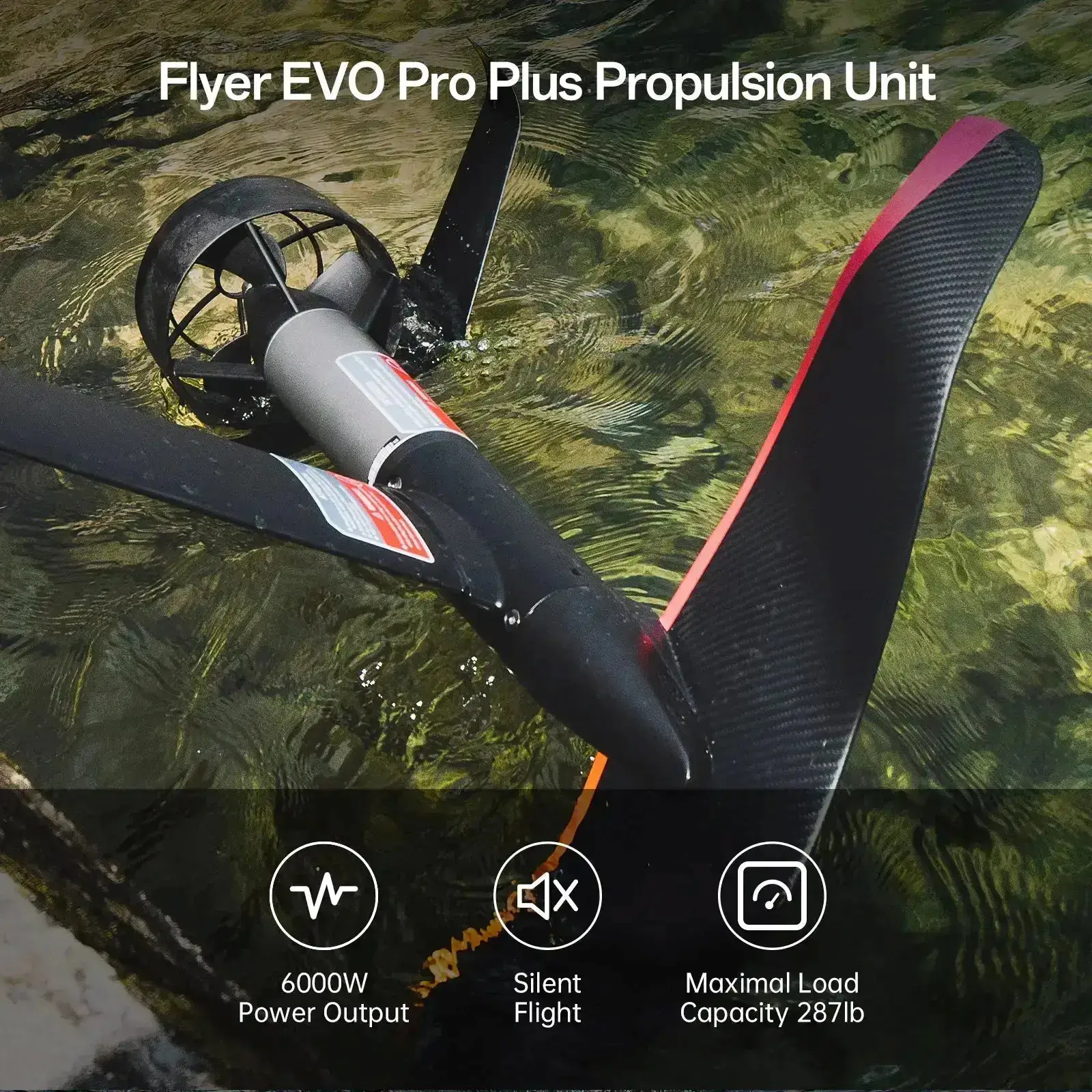 Waydoo Flyer EVO Pro Plus: Balanced Control eFoil for All Riders - Image 6