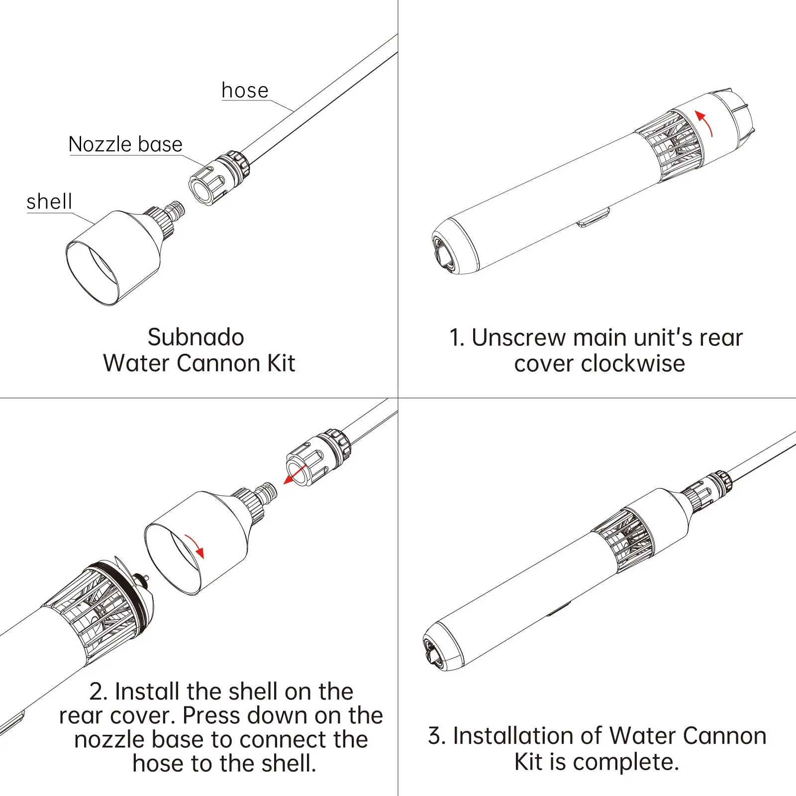 Subnado Water Cannon Kit - Image 4