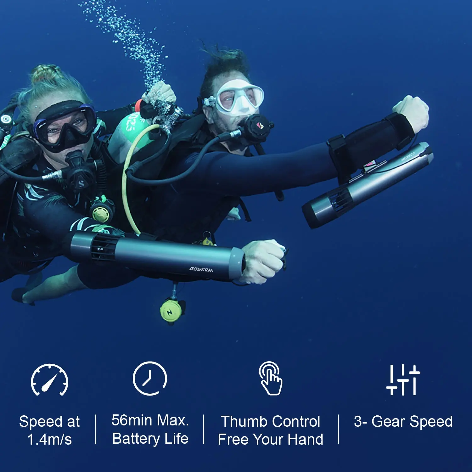 Waydoo Subnado Standard: Compact Portable Sea Scooter - Image 12