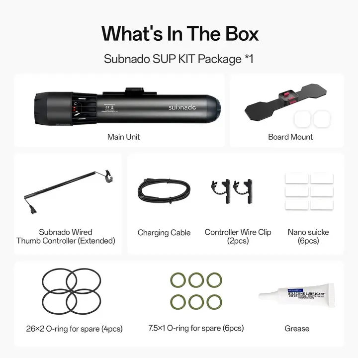 Waydoo Subnado SUP Kit: Paddle Board Power Assist Kit - Image 6