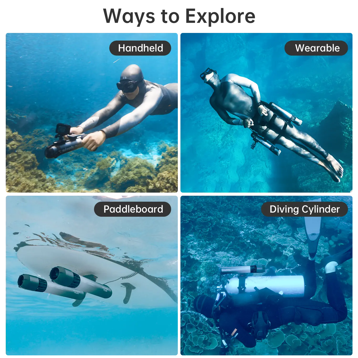 Waydoo Subnado Plus: High-Power Underwater Scooter - Image 7
