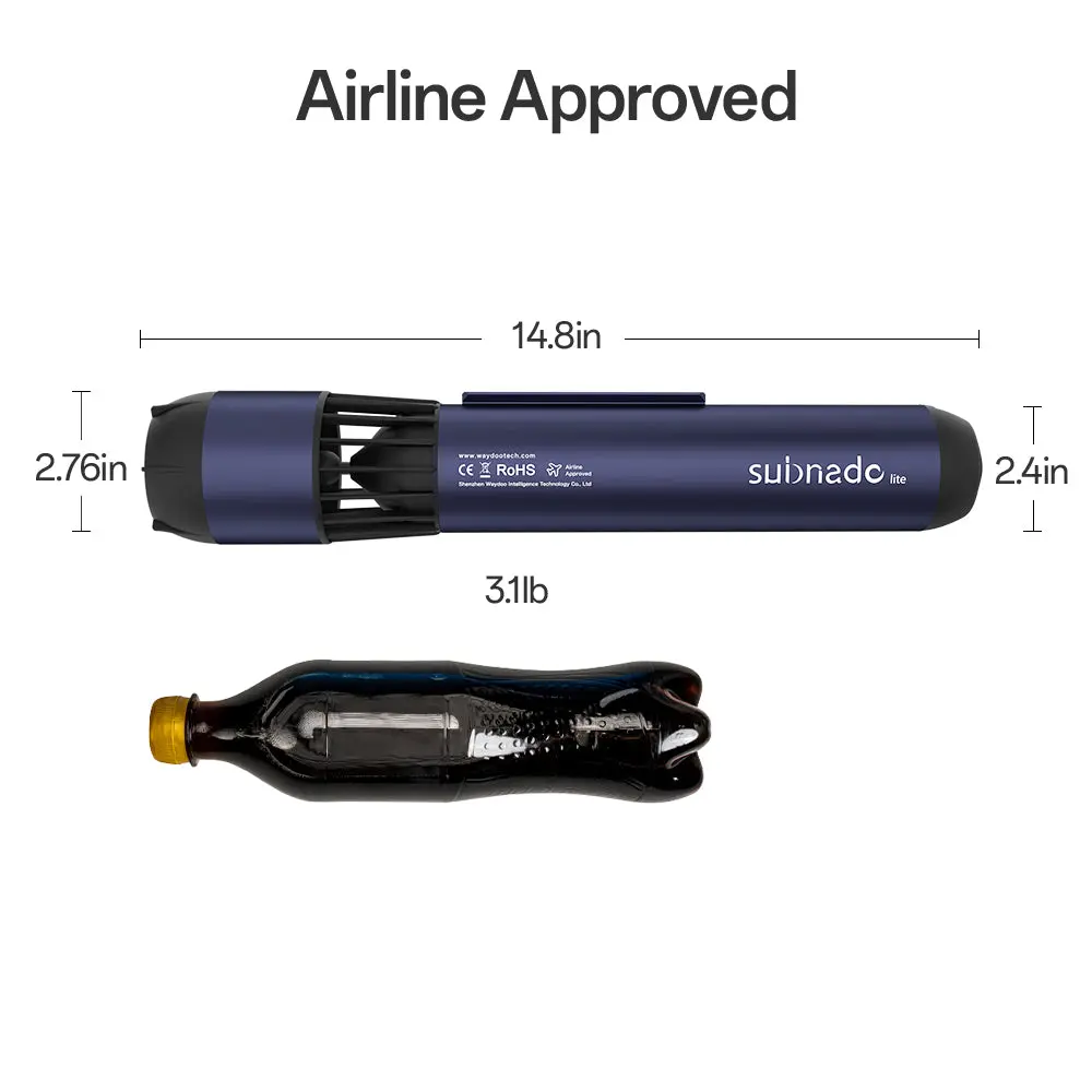 Waydoo Subnado Lite: Airline-Approved Travel Underwater Scooter - Image 3