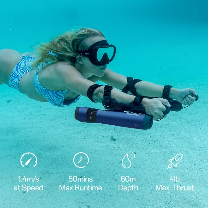 Waydoo Subnado Lite: Airline-Approved Travel Underwater Scooter - Image 5